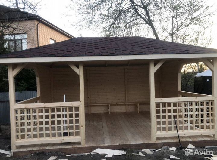 Летняя беседка