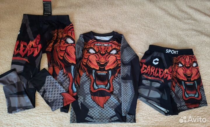 Рашгард костюм компрессионный для борьбы