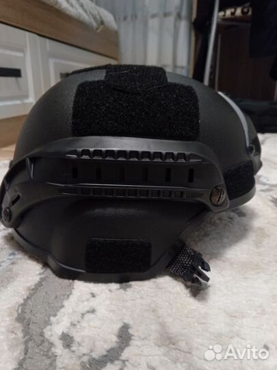 Страйкбольный шлем черный
