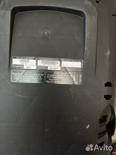 Bugaboo bee 5 люлька переноска + адаптары