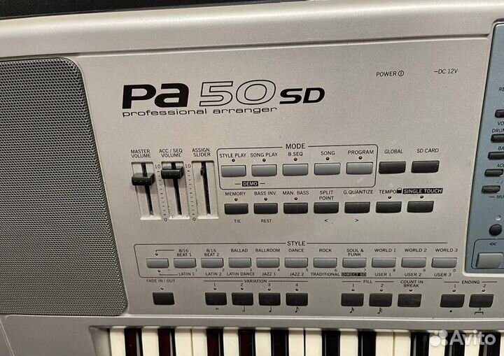 Синтезатор Korg PA50 SD