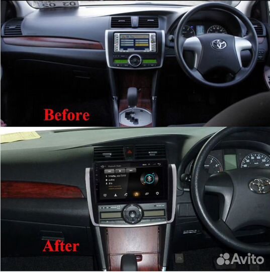 Toyota Allion/Premio 2007-2016 Магнитола 9 дюймов