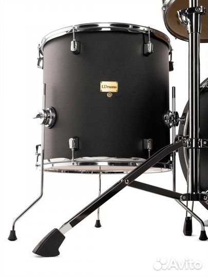 Барабанная установка, черная LDrums 5001013
