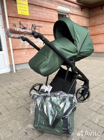 Коляска Roan Sol boho green 2 в 1