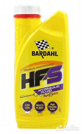 HF-S hydraulic fluid 1L (синт. гидрав. жидкость)
