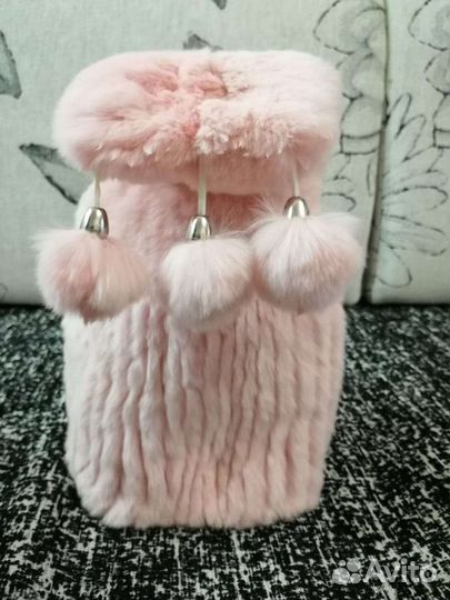 Шапка женская вязаная