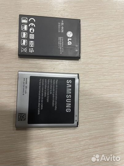Аккумулятор для телефона Samsung и Lg