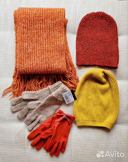 Шапки, шарфы, перчатки