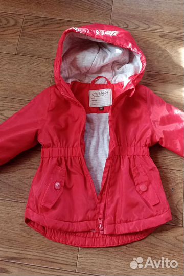 Курточки для девочки 68-74
