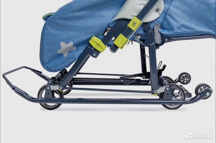 Санки-коляска Nika - Ника Детям 7-7