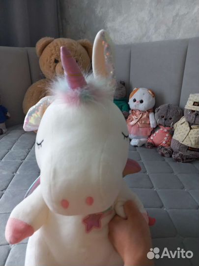 Мягкая игрушка единорог