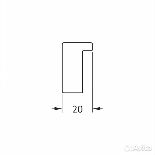 Зеркало Evoform Definite BY 7476 66x66 белый