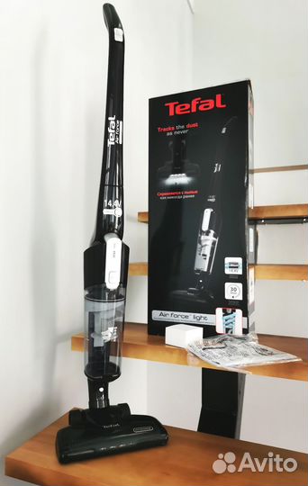 Новый беспроводной вертикальный АКБ пылесос Tefal