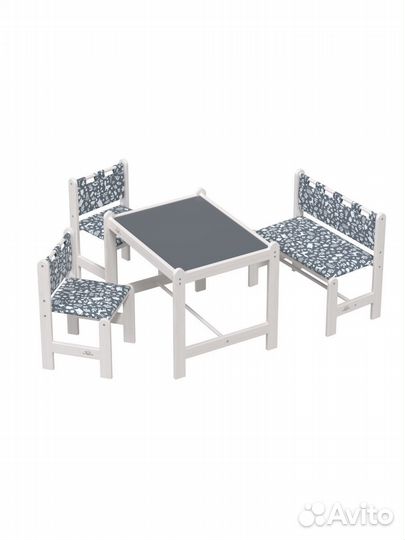 Набор детской мебели Гном «Hobby-4» (Стол, скамья