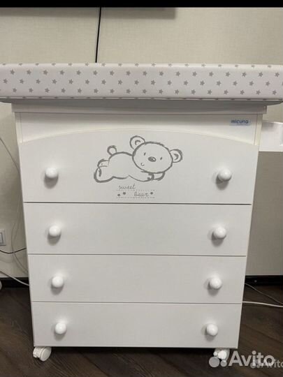 Детский комод micuna с ванночкой