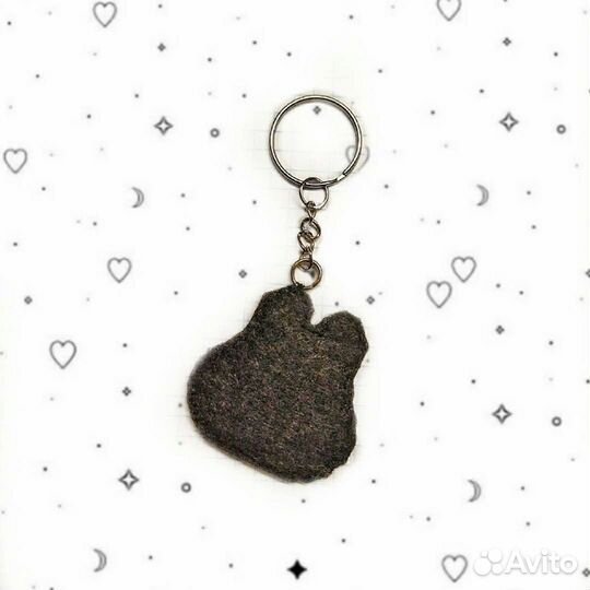 Брелок с зайчиком в пончике