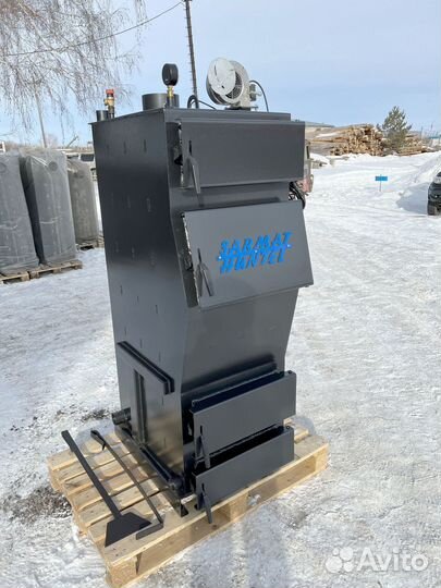 Твердотопливный котел длительного горения