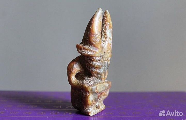 Древний предмет Бог Солнца Нефрит Хуншань