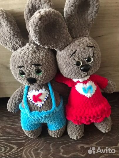 Вязаные игрушки ручной работы