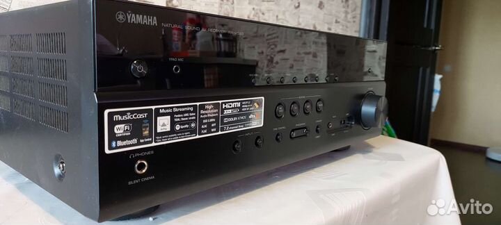 Yamaha rx v583 7.2/4к/Bluetooth/Wi-Fi/DSD/musiccas