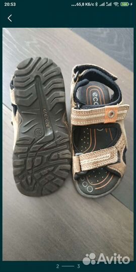 Босоножки ecco, 26-27