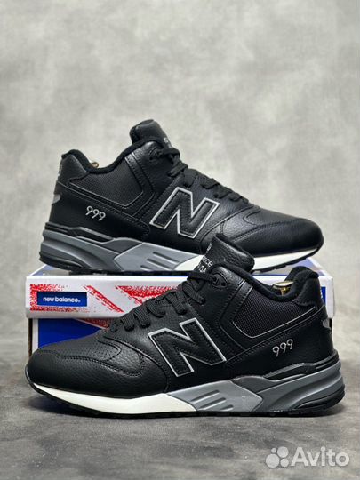 Кроссовки мужские new balance 999 с мехом премиум