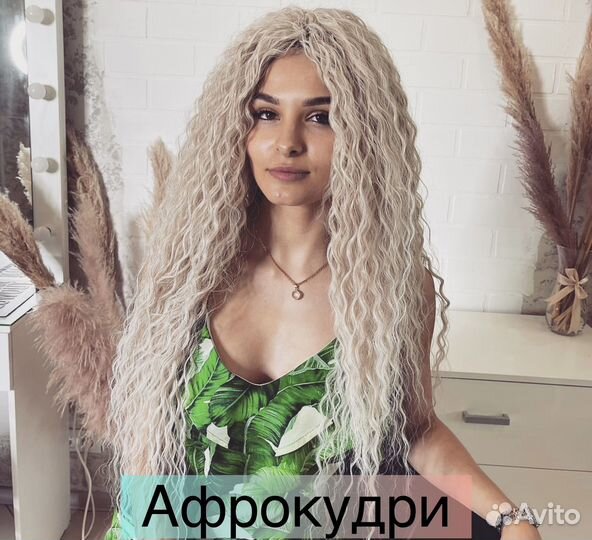 Косы с канекалоном Афрокудри Афрокосы Брейды