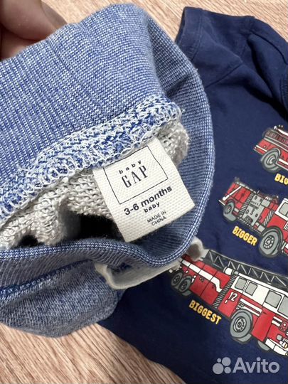 Футбока и штанишки GAP