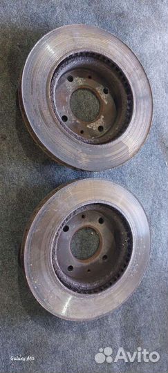 Передние тормозные диски Mitsubishi lancer 9