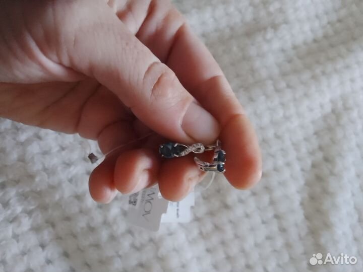 Серьги серебро 925