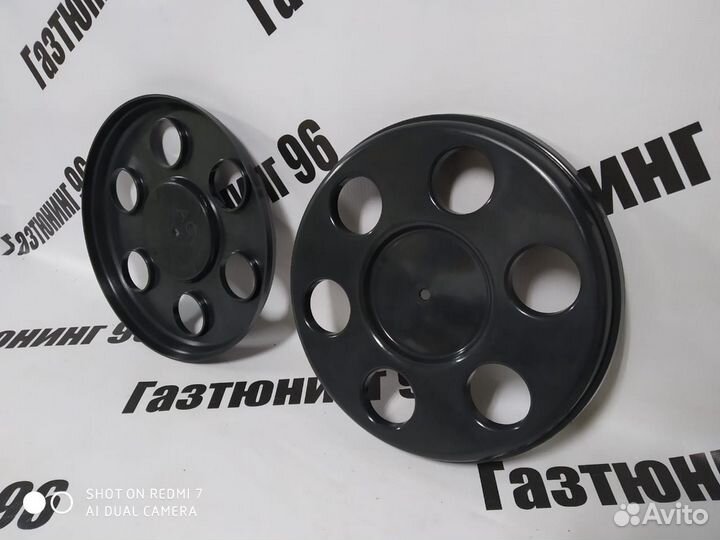 Декоративные колпаки газель черные