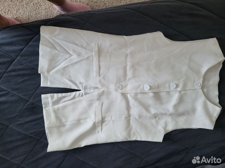 Летний женский костюм с шортами 42