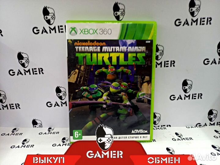 Nickelodeon:tmnt Xbox 360 Б.У
