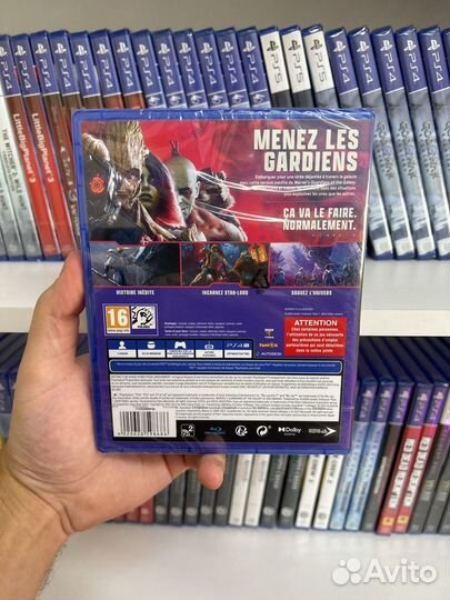 Guardians of the galaxy ps4 диск новый