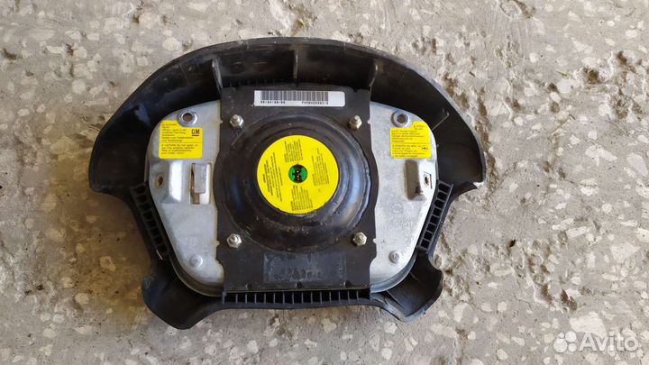 Подушка безопасности водителя Опель вектра б