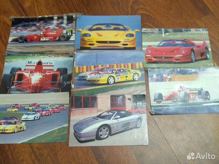 Карточки panini Ferrari
