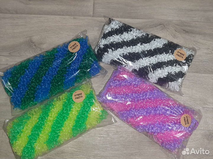 Мочалка ручной работы