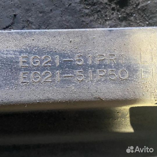 Накладка на порог (наружная) Mazda CX-7