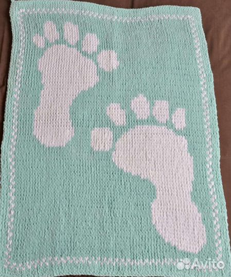 Плед ручной работы