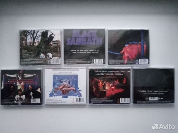 CD Black Sabbath в ассортименте