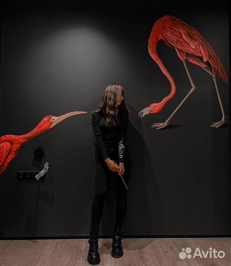 Художественная роспись стен, фасадов, картины