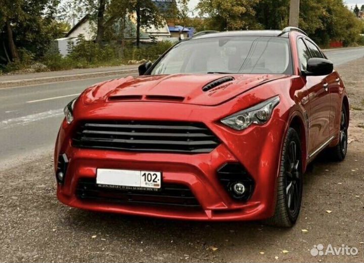 Капот на Infiniti fx 37 Agressor