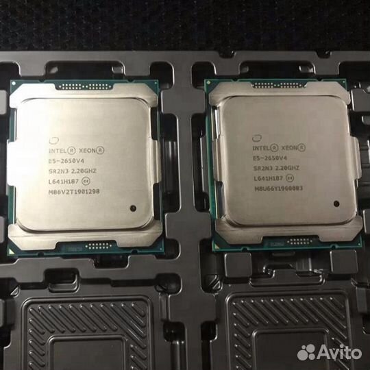 Intel Xeon E5-2650v4 12/24; 2,2-2,9 GHz