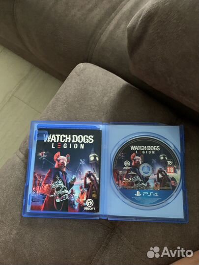 Диск на ps4 watch dogs