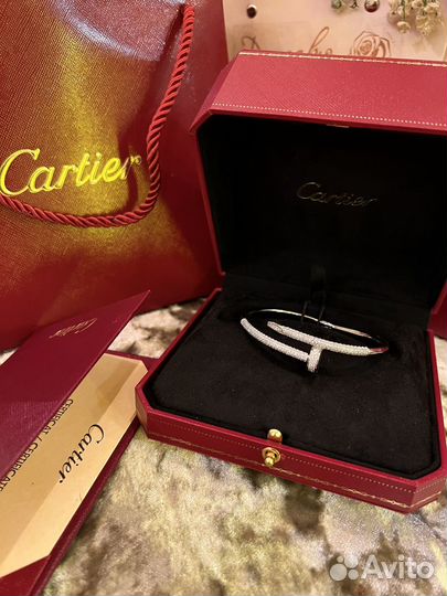 Браслет cartier гвоздь