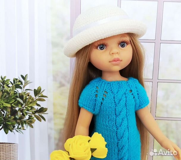 Шляпка для куклы Паола Рейна