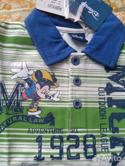 Polo Футболка Джемпер 104-116 новое