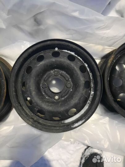 Штампованные диски r14 4х108