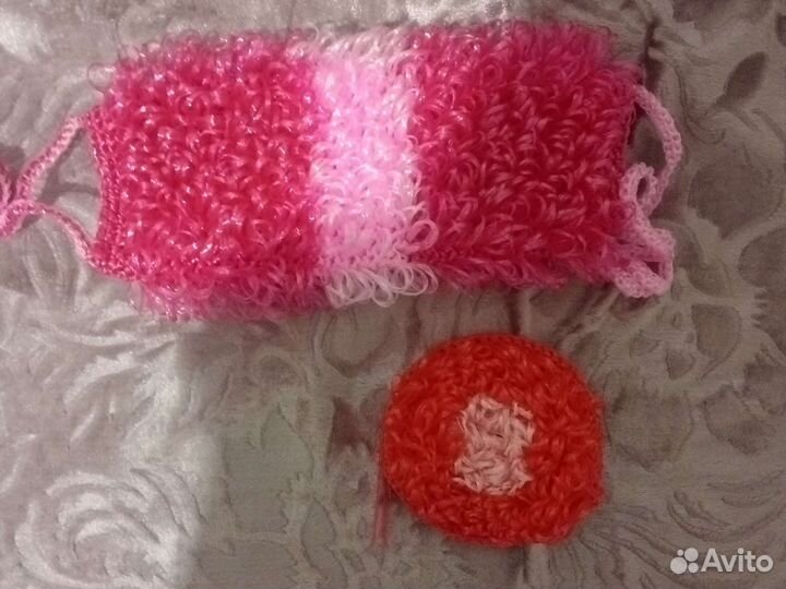 Мочалка ручной работы