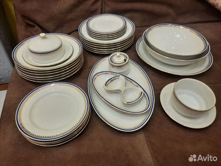 Набор столовой посуды чехословакия 30предметов